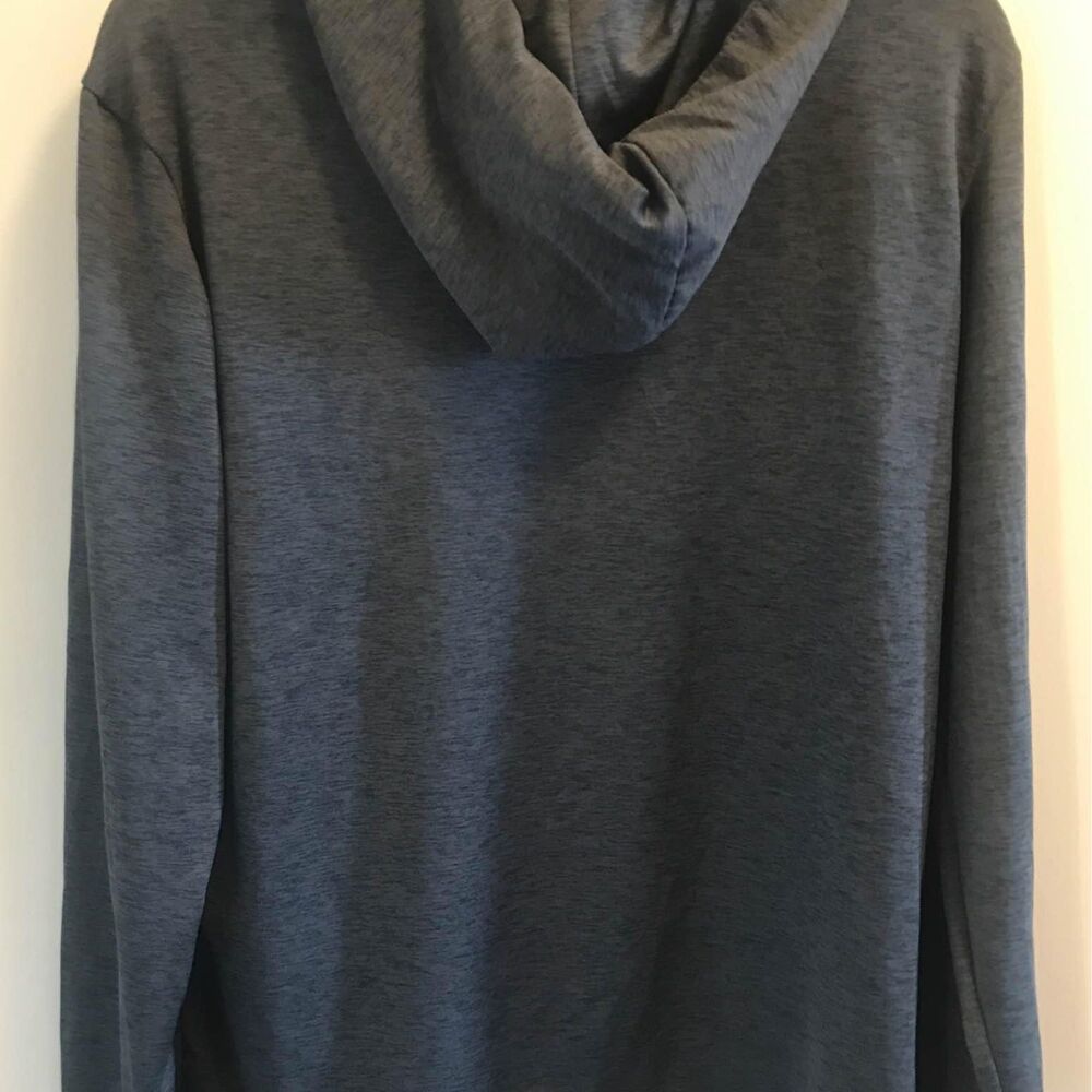 Real Essentials Boys Size Large Lightweight Hoodie Polyester/Spandex Gray